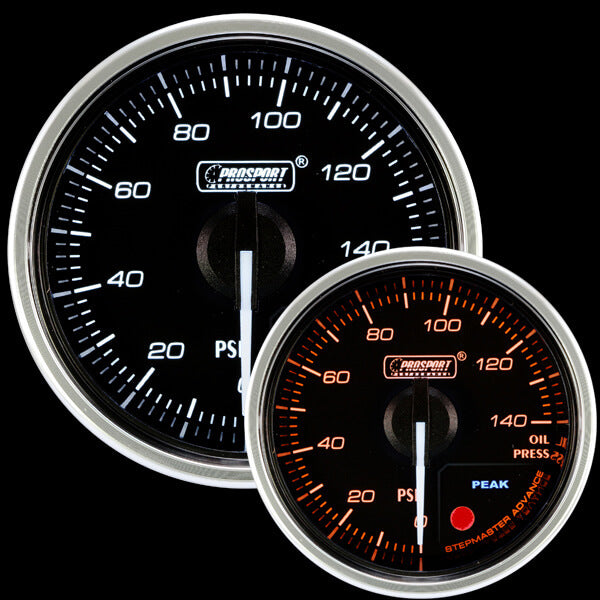 Prosport Supreme Series Oil Pressure Gauge (52mm, 0-150 PSI)