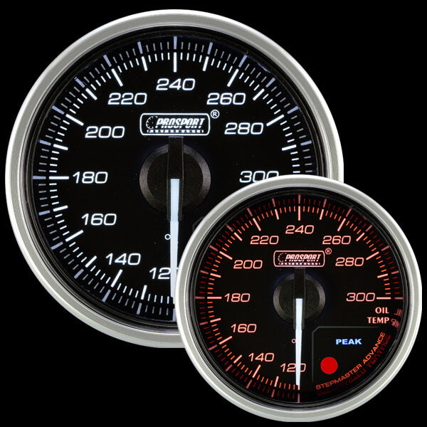 Prosport Supreme Series Oil Temperature Gauge (52mm, 100-300F)