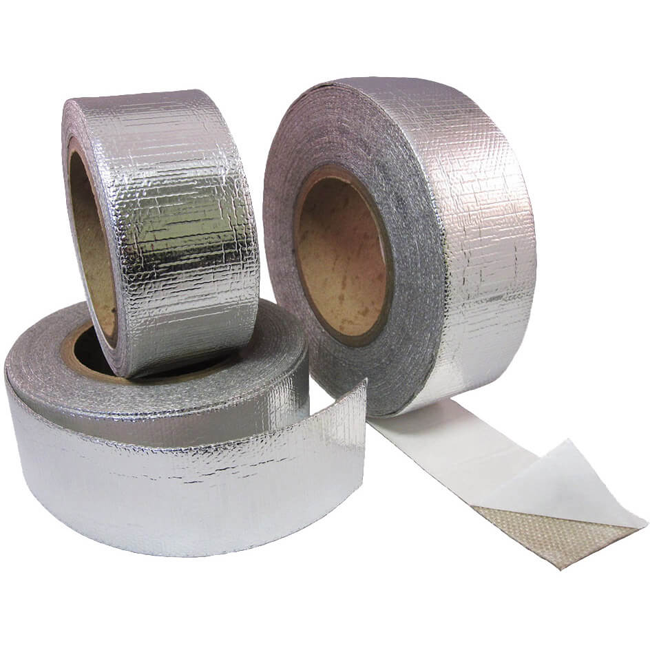 PTP Adhesive Thermal Barrier Roll (2in x 30ft, Silver)