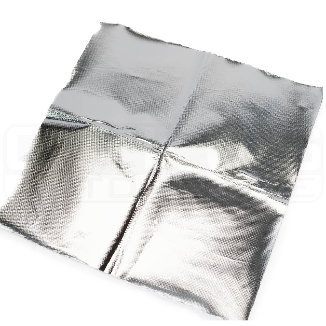 PTP Adhesive Thermal Barrier Sheet (12x12in, Silver) - Angle 3