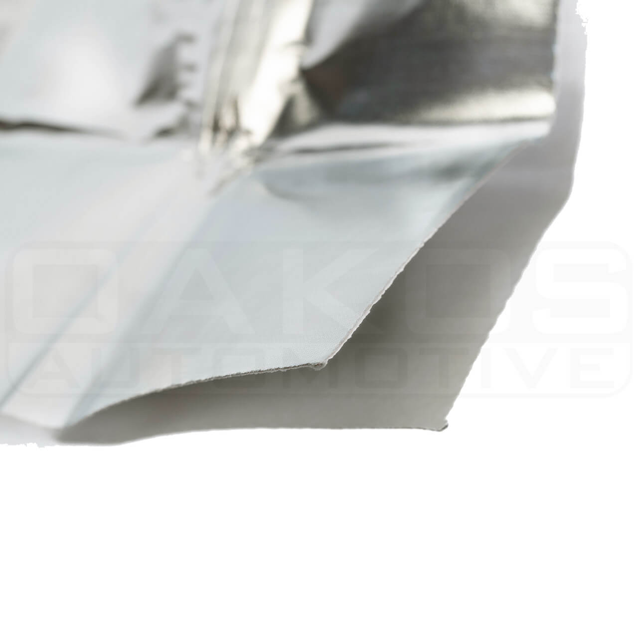 PTP Adhesive Thermal Barrier Sheet (24x24in, Silver) - Angle 3