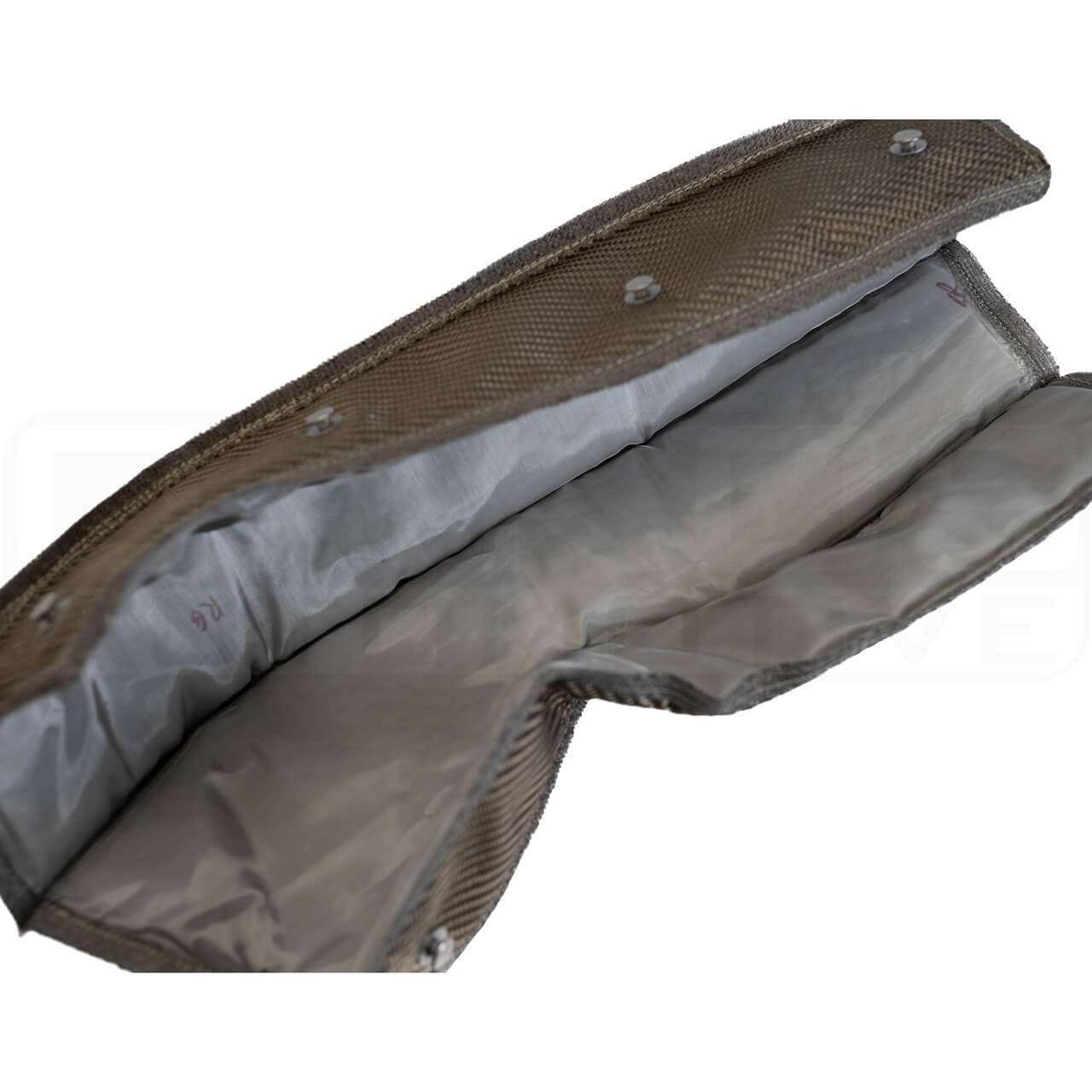 PTP Downpipe Blanket (Lava), 2002-2014 WRX & 2004-2021 STi - Angle 4