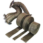 PTP Exhaust Heat Wrap (2in x 100ft, Lava)