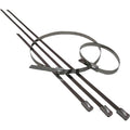 PTP Stainless Steel Locking Ties (15in, Pack/16)
