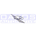 PTP Stainless Steel Locking Ties (15in, Pack/8) - Angle 3