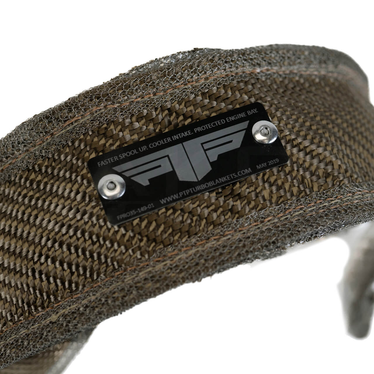 PTP Turbo Blanket (Lava), 2015-2021 WRX - Angle 2