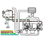 Radium Engineering Air/Oil Separator Kit, 2015-2021 STi - Angle 2