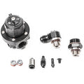 Radium Engineering Direct Mount Regulator 8AN ORB (Black)