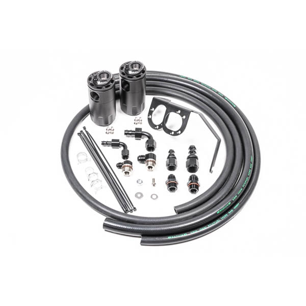Radium Engineering Dual Catch Can Kit (Fluid Lock), 2015-2021 WRX