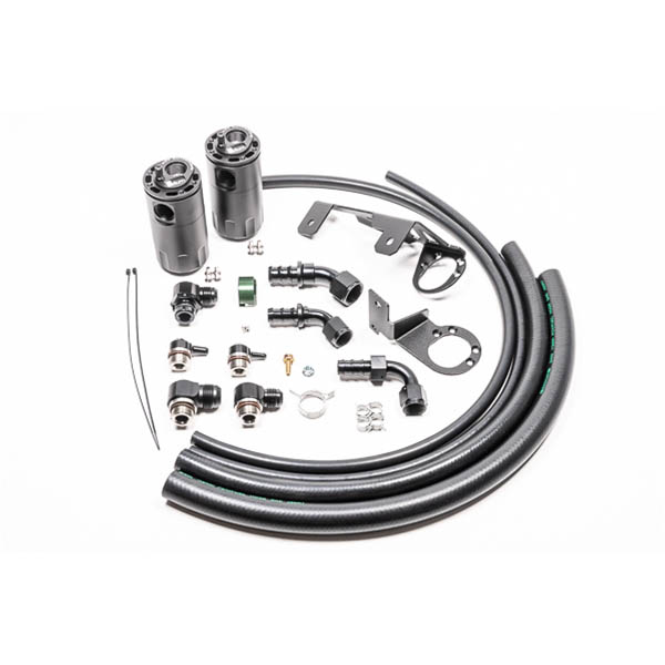 Radium Engineering Dual Catch Can Kit (Fluid Lock), 2020-2022 GR Supra