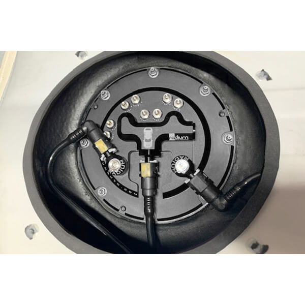 Radium Engineering Fuel Hanger (Dual Pumps, NO Pumps, Walbro F90000274), 2008-2014 WRX & 2008-2021 STi - Angle 2