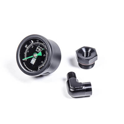 Radium Engineering Fuel Pressure Gauge w/ 8AN ORB Adapter, 2008-2014 WRX & 2008-2021 STi