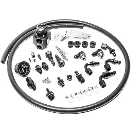Radium Engineering Fuel Rails Plumbing Kit (Parallel), 2002-2014 WRX & 2004-2021 STi