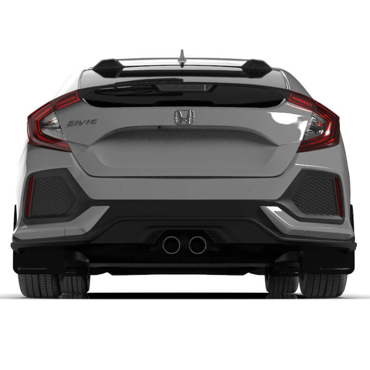 Rally Armor UR Mud Flaps, 2017-2020 Civic Sport Touring