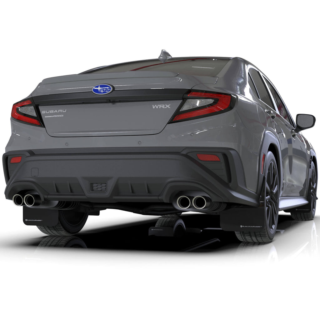 Rally Armor UR Mud Flaps, 2022-2026 WRX