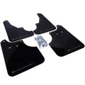 Rally Armor UR Mud Flaps (Black w/ Grey Logo), 2009-2013 Forester