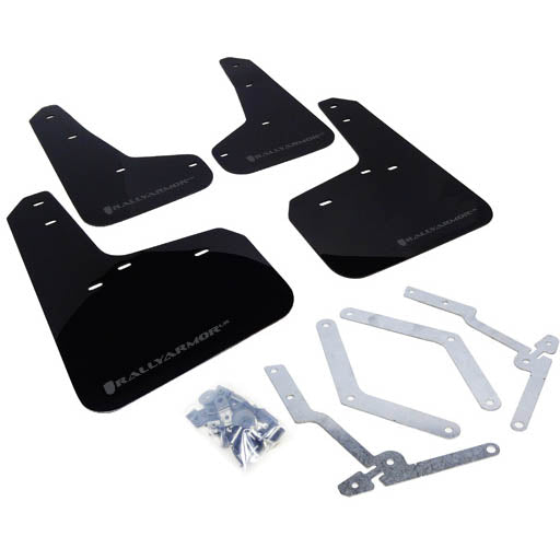 Rally Armor UR Mud Flaps, 2013-2018 Focus ST & 2016+ Focus RS