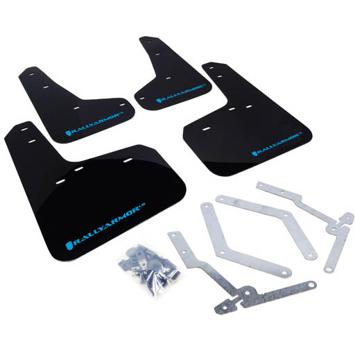 Rally Armor UR Mud Flaps, 2013-2018 Focus ST & 2016+ Focus RS