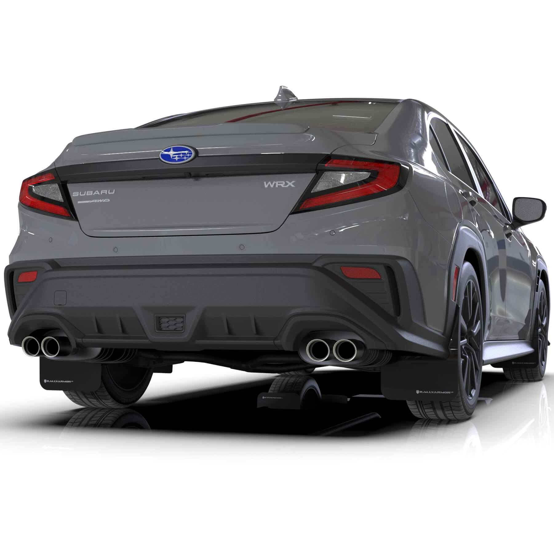 Rally Armor UR Mud Flaps, 2022-2026 WRX