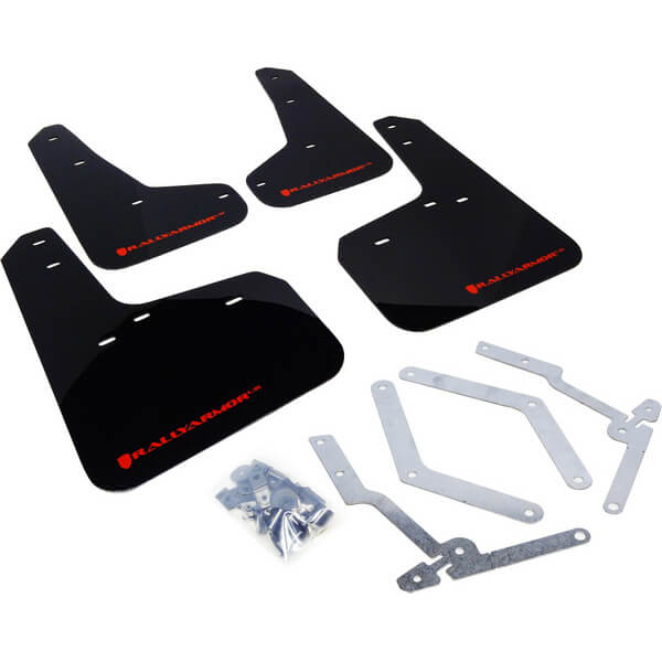 Rally Armor UR Mud Flaps, 2013-2018 Focus ST & 2016+ Focus RS