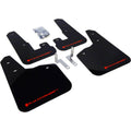 Rally Armor UR Mud Flaps (Black w/ Silver Logo), 2010-2013 Legacy