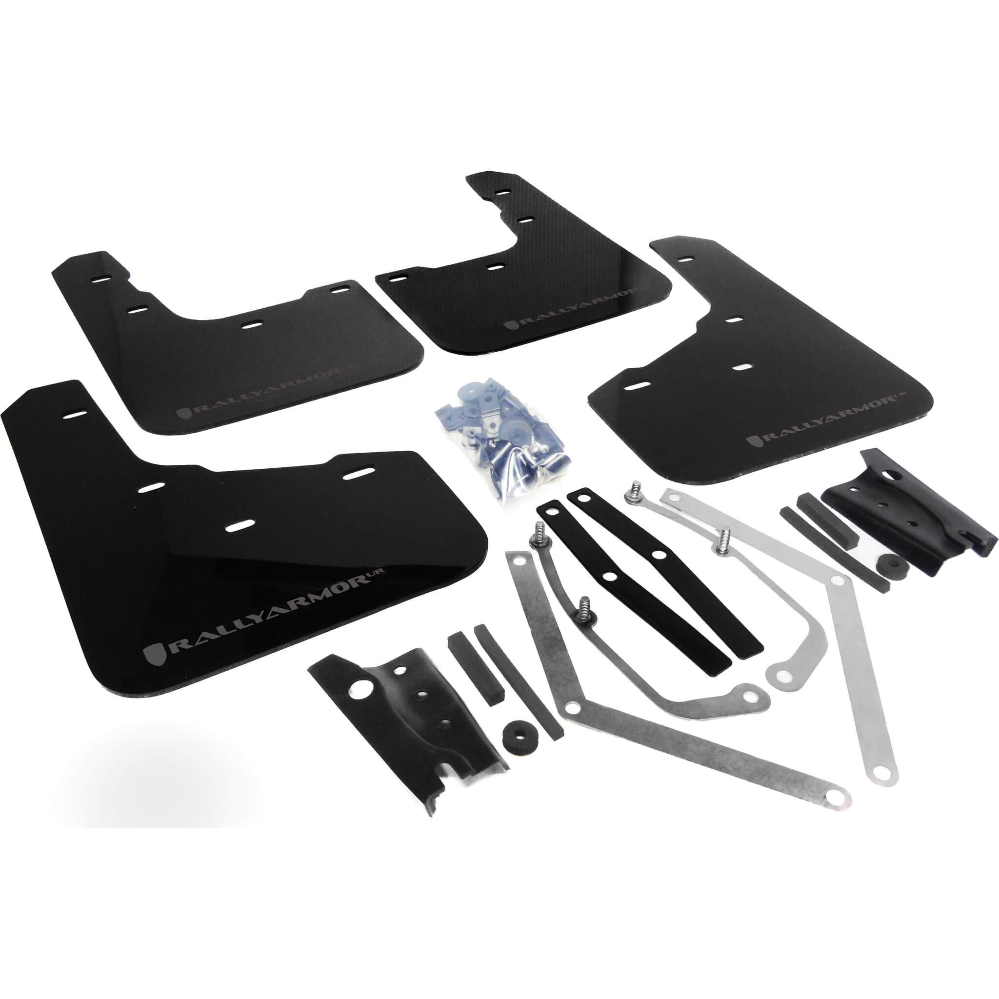 Rally Armor UR Mud Flaps, 2014-2019 Fiesta ST