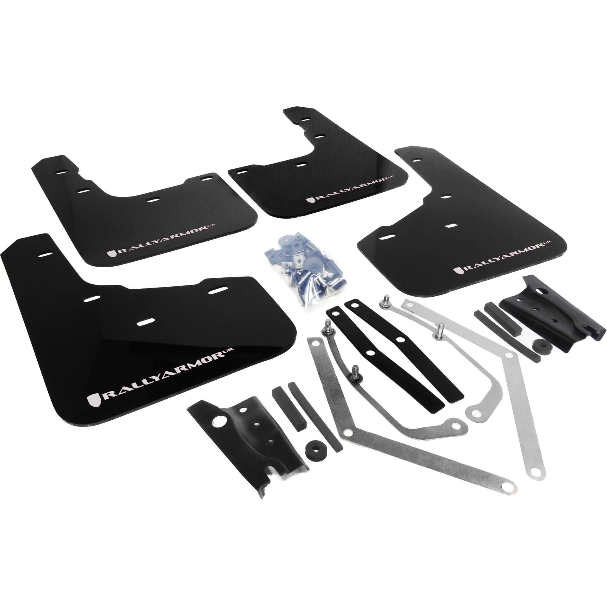 Rally Armor UR Mud Flaps, 2014-2019 Fiesta ST