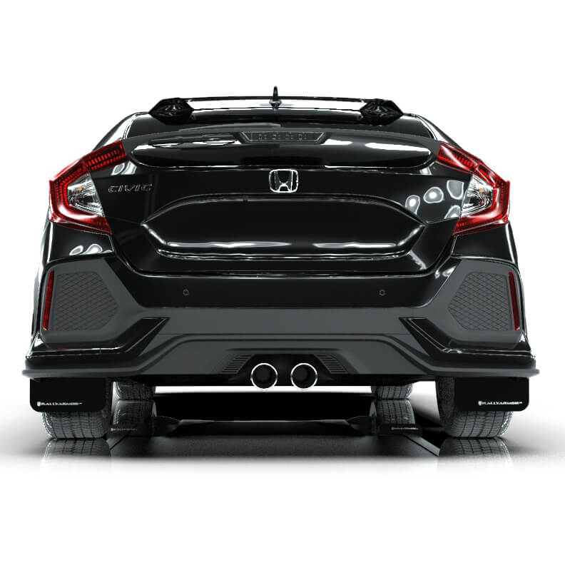 Rally Armor UR Mud Flaps, 2017-2020 Civic Sport Touring
