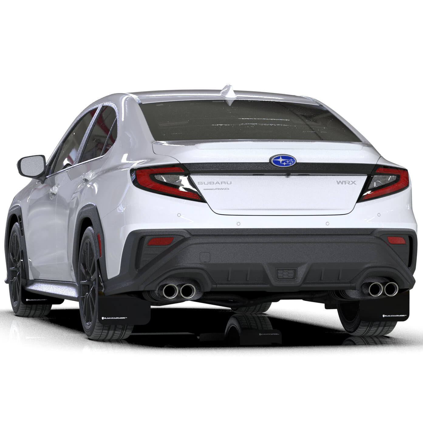 Rally Armor UR Mud Flaps, 2022-2026 WRX