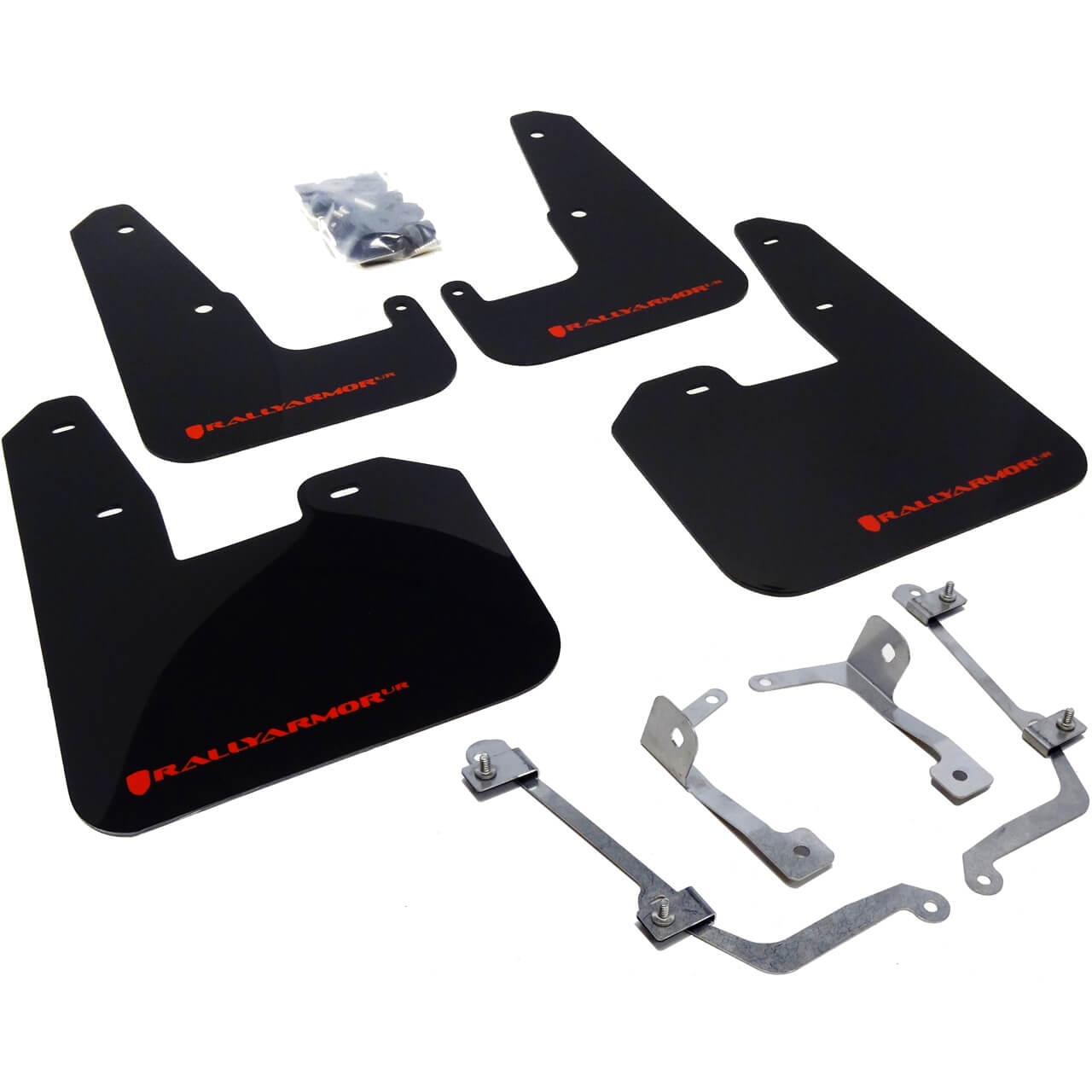 Rally Armor UR Mud Flaps, 2008-2014 STi & 2011-2014 WRX (Hatch)