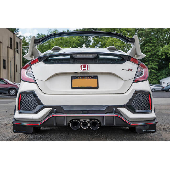 Rally Armor UR Mud Flaps, 2017-2021 Civic Type R
