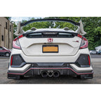 Rally Armor UR Mud Flaps, 2017-2021 Civic Type R