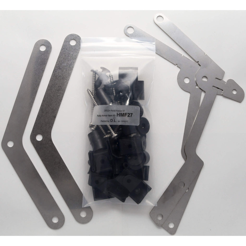 Rally Armor UR Mud Flaps, 2013-2018 Focus ST & 2016+ Focus RS