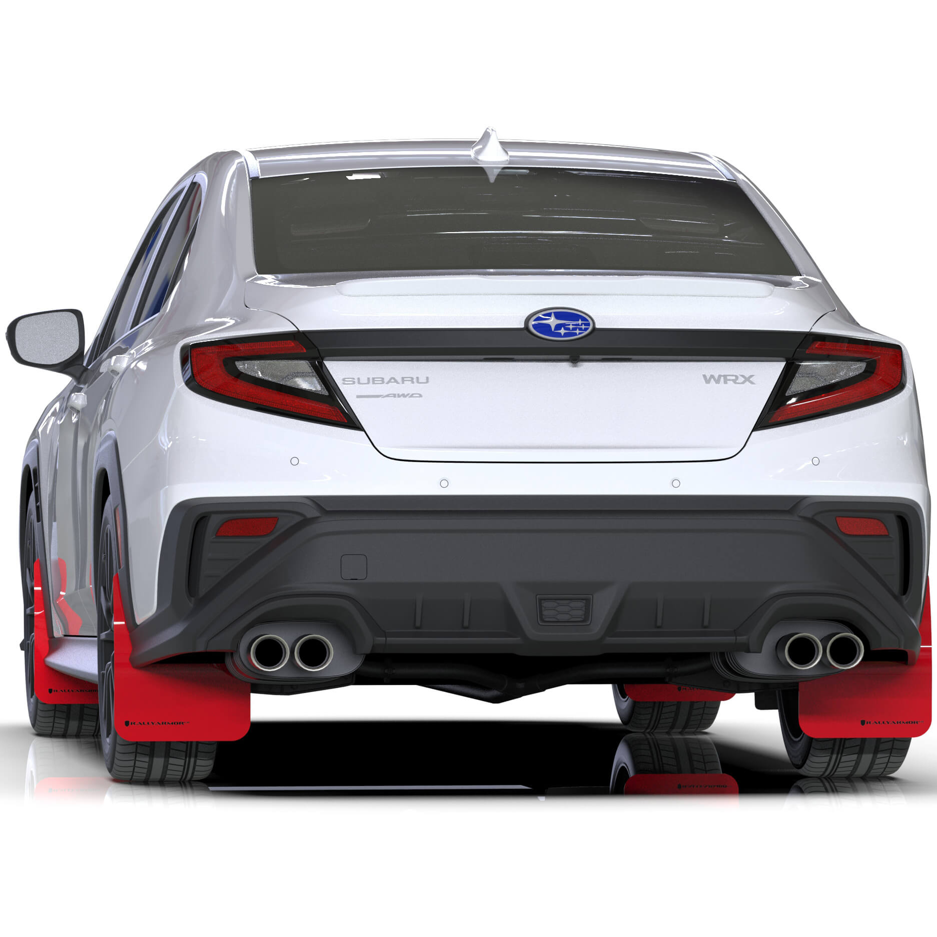 Rally Armor UR Mud Flaps, 2022-2026 WRX