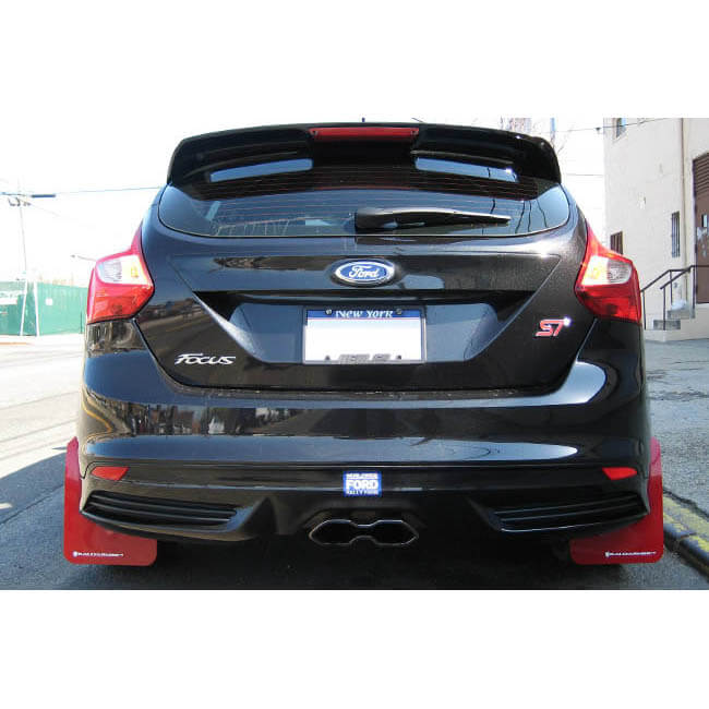 Rally Armor UR Mud Flaps, 2013-2018 Focus ST & 2016+ Focus RS