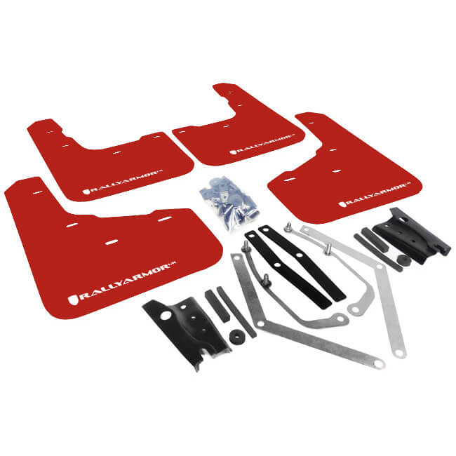 Rally Armor UR Mud Flaps, 2014-2019 Fiesta ST