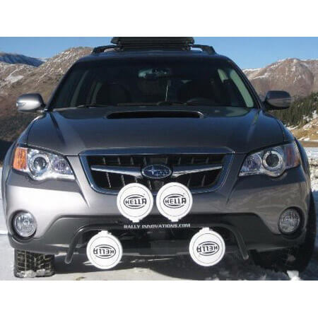 Rally Innovations Rally Light Bar, 2005-2009 Outback & Legacy - Angle 3