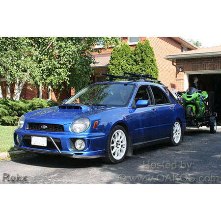 Rally Innovations Rally Light Bar, 2002-2003 WRX - Angle 3