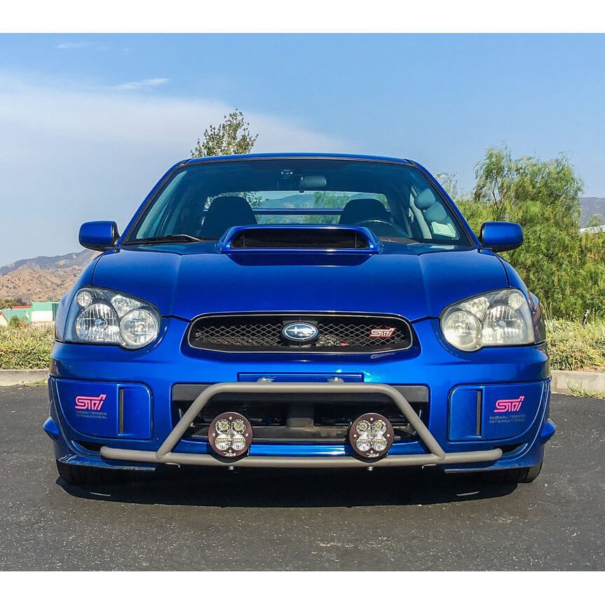 Rally Innovations Rally Light Bar, 2004-2005 WRX, STi & RS - Angle 3