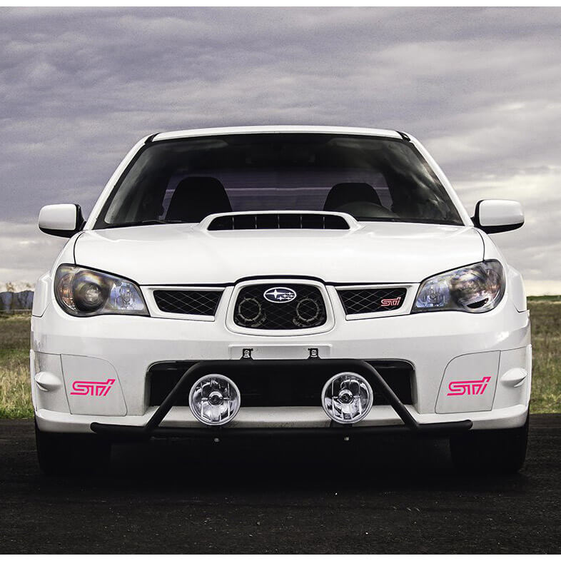 Rally Innovations Rally Light Bar, 2006-2007 Impreza WRX, STi & RS - Angle 3