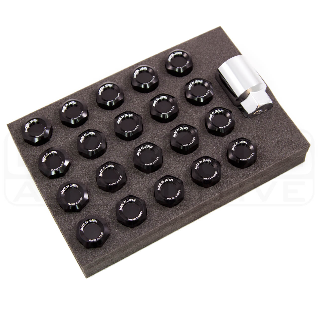 Rays Dura-Nut L32 Straight Type Lug Nuts (12x1.25mm, 16 Lugs + 4 Locks)