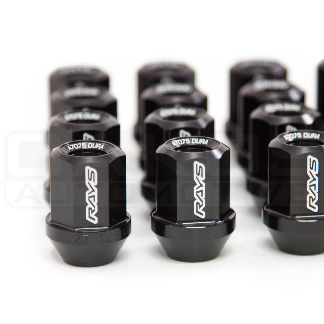 Rays Dura-Nut L32 Straight Type Lug Nuts (12x1.5mm, 16 Lugs + 4 Locks)