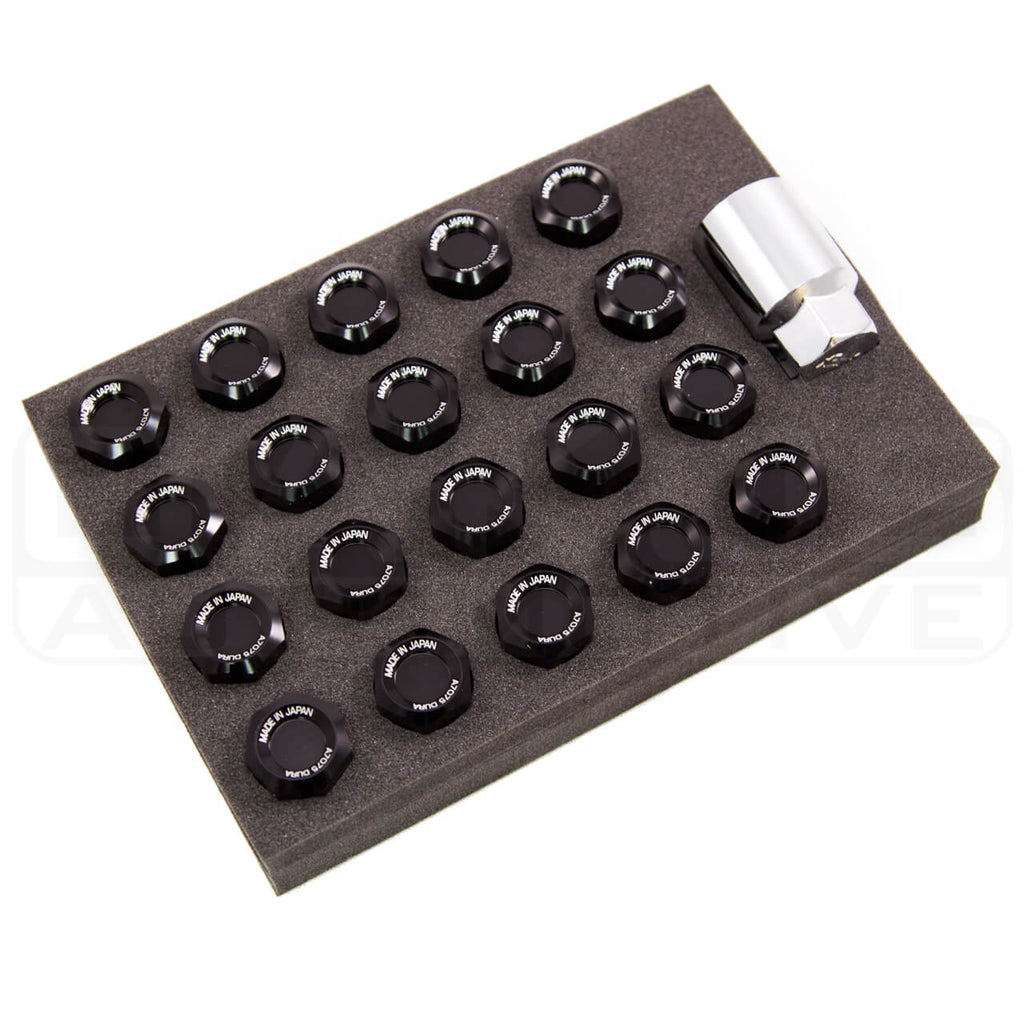 Rays Dura-Nut L32 Straight Type Lug Nuts (12x1.5mm, 16 Lugs + 4 Locks)
