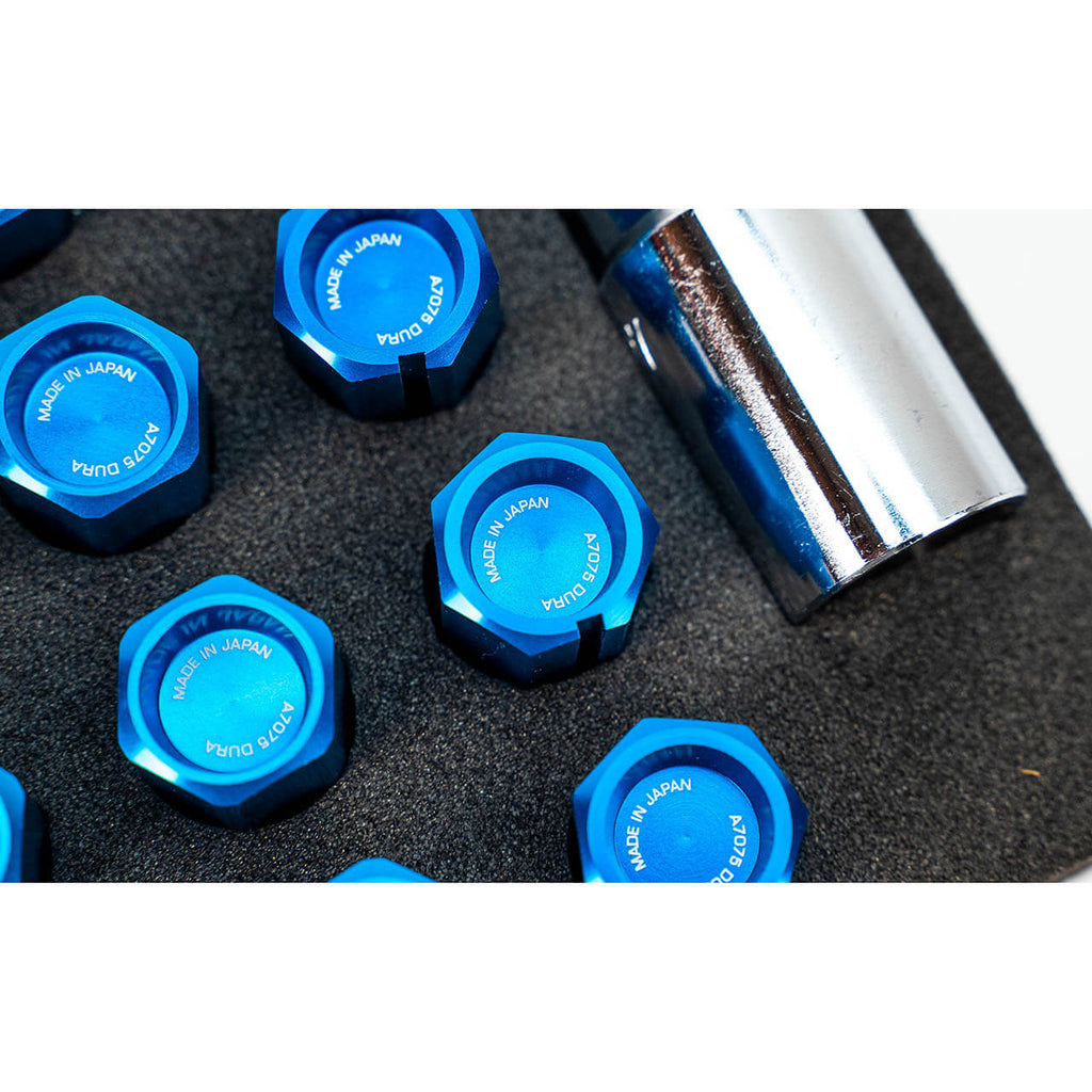 Rays Dura-Nut L42 Straight Type Lug Nuts (12x1.25mm, 16 Lugs + 4 Locks)