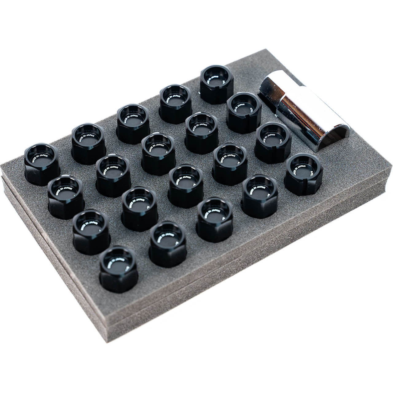 Rays Dura-Nut L42 Straight Type Lug Nuts (12x1.5mm, 16 Lugs + 4 Locks)