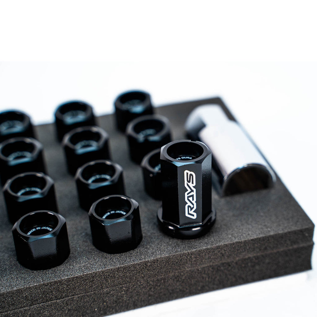 Rays Dura-Nut L42 Straight Type Lug Nuts (12x1.5mm, 16 Lugs + 4 Locks)