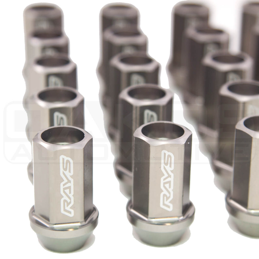 Rays Dura-Nut L42 Straight Type Lug Nuts (12x1.5mm, 16 Lugs + 4 Locks)