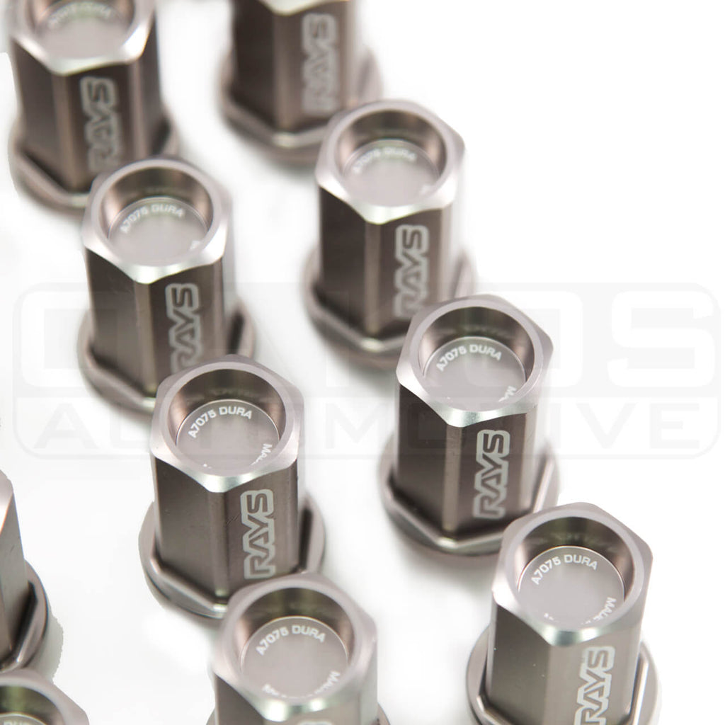 Rays Dura-Nut L42 Straight Type Lug Nuts (12x1.5mm, 16 Lugs + 4 Locks)