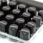 Rays M12x1.50 5 Holes 16pcs Nut, 4pcs Lock Nut, 1 Adapter & 1 Lock Nut Key - Black - Angle 5