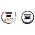 Roger Clark 10 Row Engine Oil & 10 Row Steering Cooler Kit (Steel Brackets), 2008-2014 WRX & STi